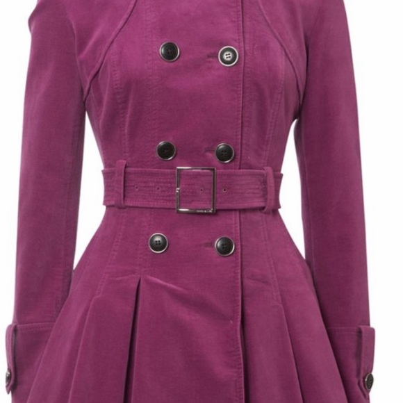 Karen Millen trench coat size US 10 - Picture 3 of 5